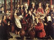 DAVID, Gerard The Marriage at Cana fg oil on canvas